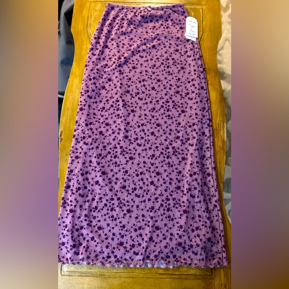 Floral Maxi Skirt - Juniors